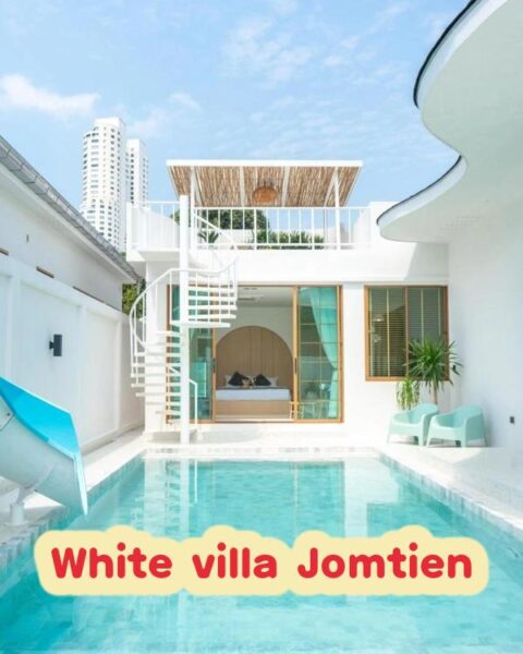 DV-2633 White villa Jomtien