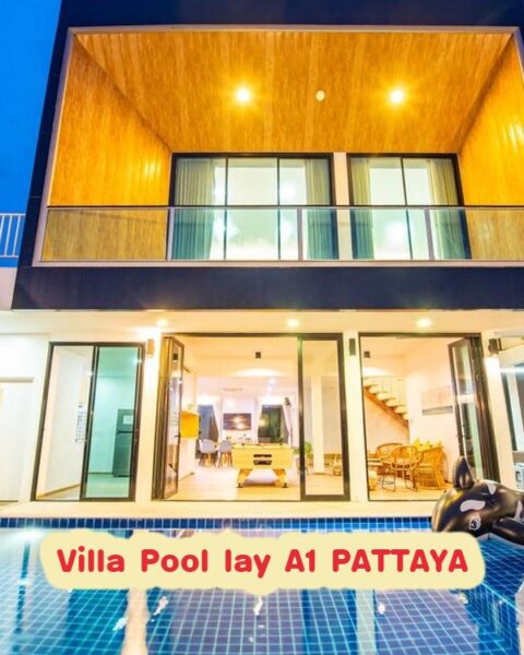 DV-1413 Villa Pool lay A1 PATTAYA
