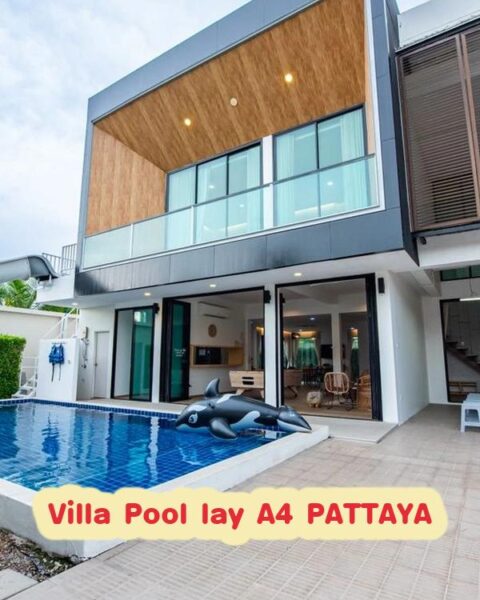 DV-1419 Villa Pool lay A4 PATTAYA